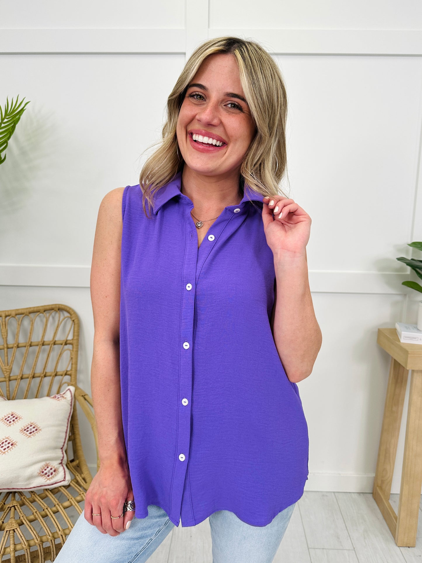 Step Into Summer Tank Top- Multiple Colors!