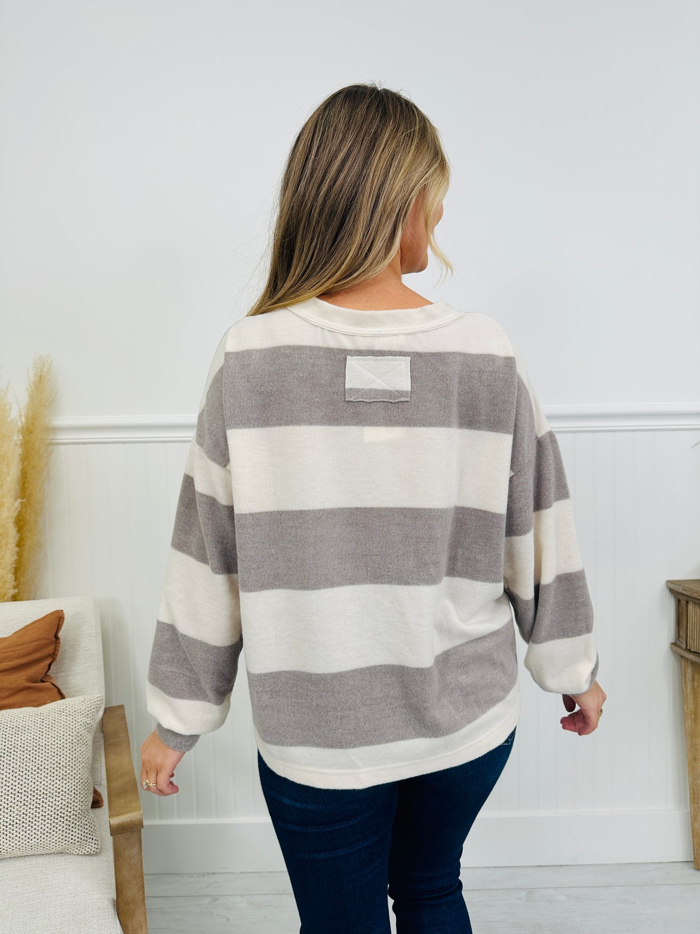 Stripes On Repeat Pullover