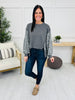 Spotted Intentions Pullover in Charcoal