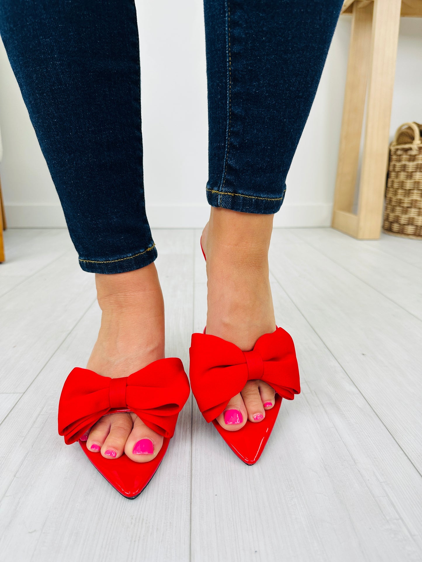 Center of Attention Heels In Red