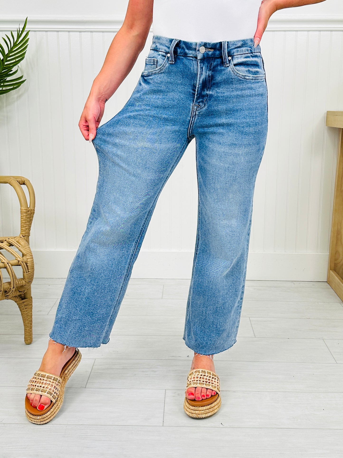 Wide Awake Mica Wide Leg Jeans