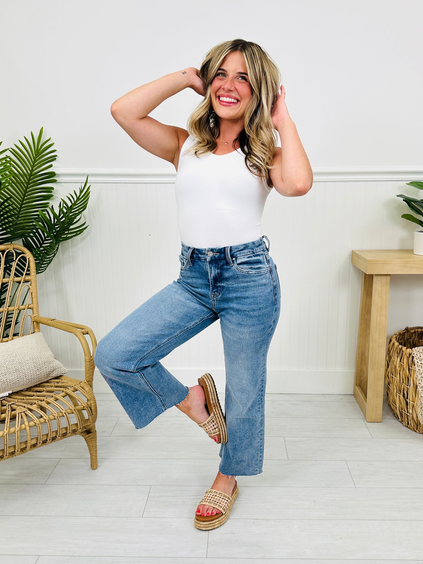 Wide Awake Mica Wide Leg Jeans