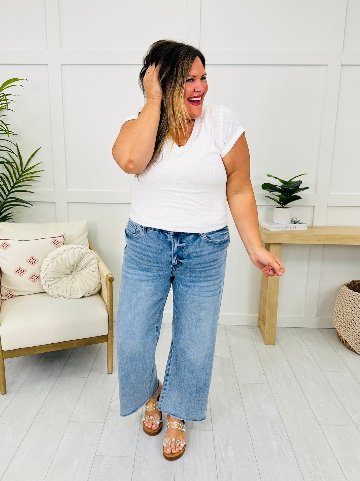 Wide Awake Mica Wide Leg Jeans