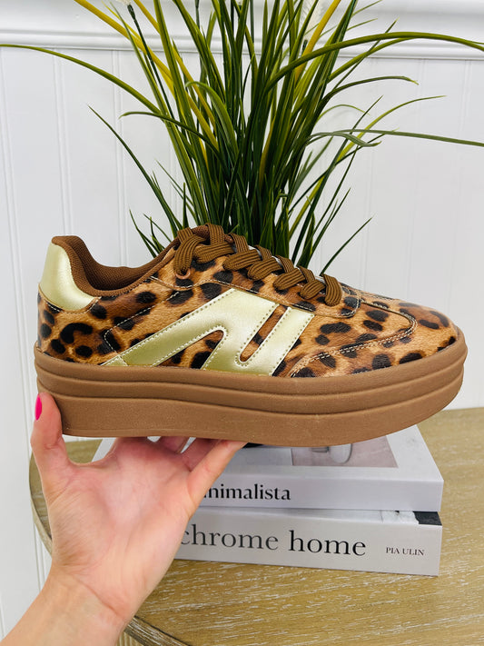 Sugar Stride Sneakers in Leopard