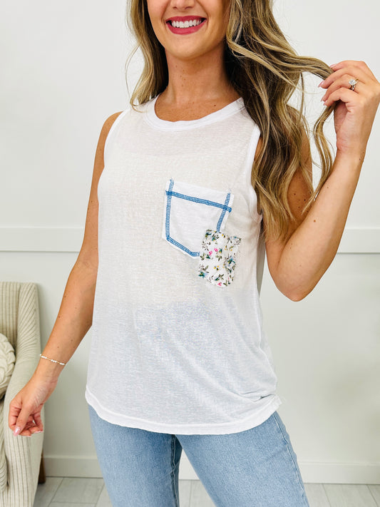 Sweet Endings Top in Off White