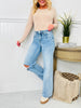 The Bee's Knees Tummy Control Wide Leg Jeans