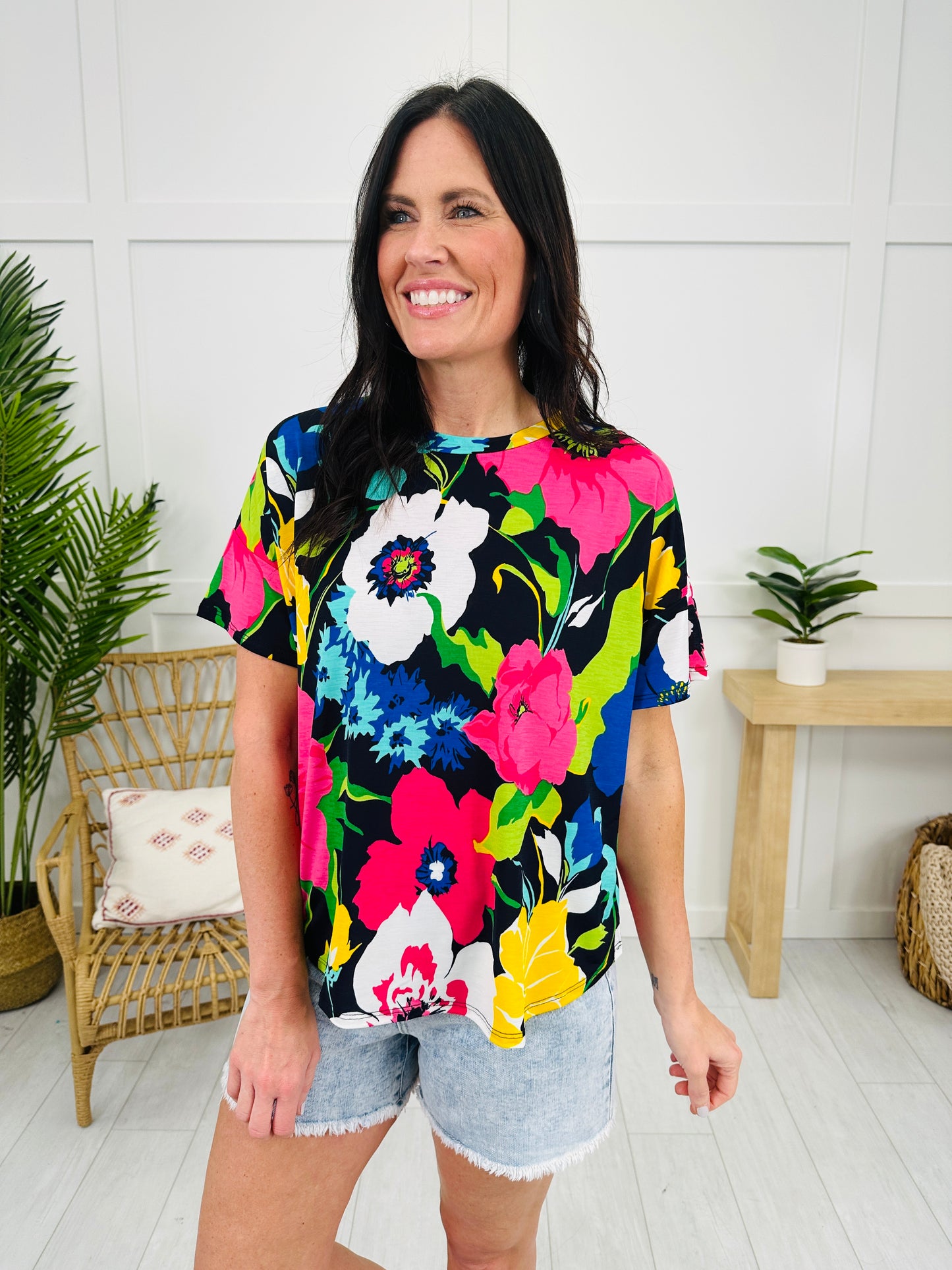 Flourishing Fiesta Top