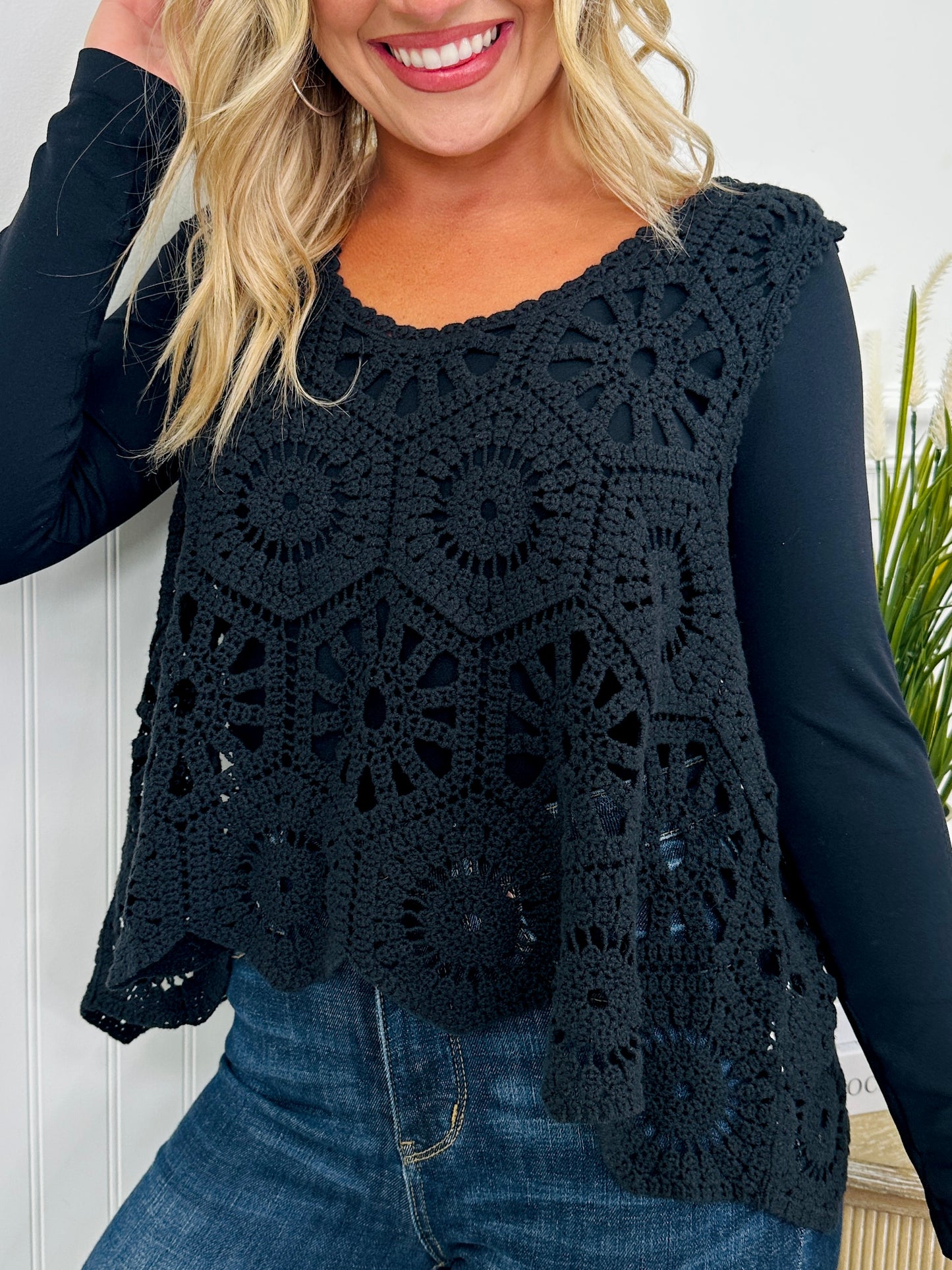 Crochet All Day Top-- Multiple Colors!