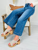 Judy Blue Places To Be Wide Leg Cropped Jeans
