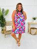 Palms And Plans Dress in Honolulu Print