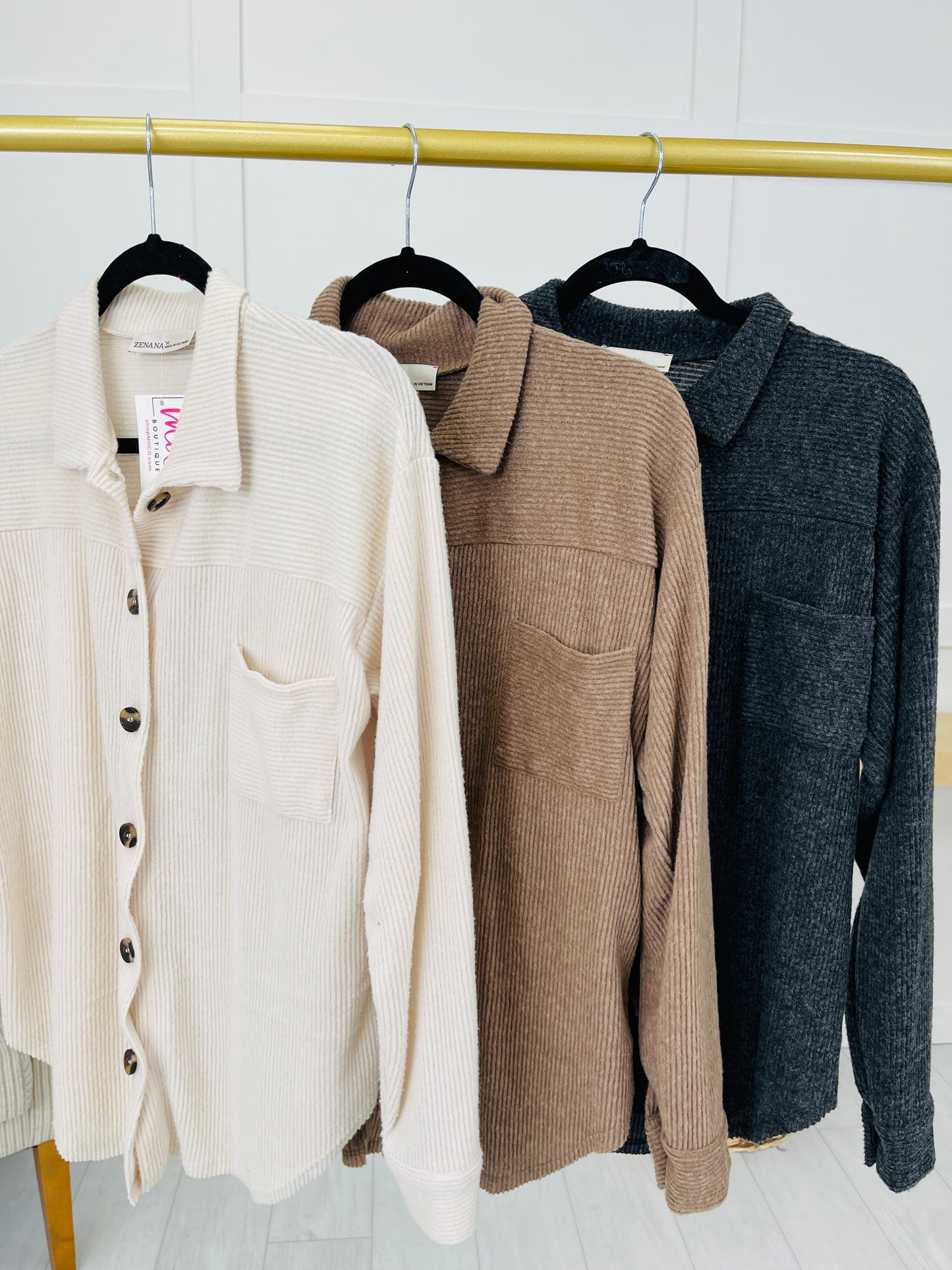 DOORBUSTER! Layer Lover Shacket- Multiple Colors!