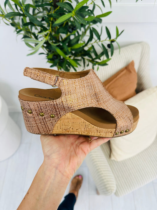 Glam Lift Wedges In Bronze