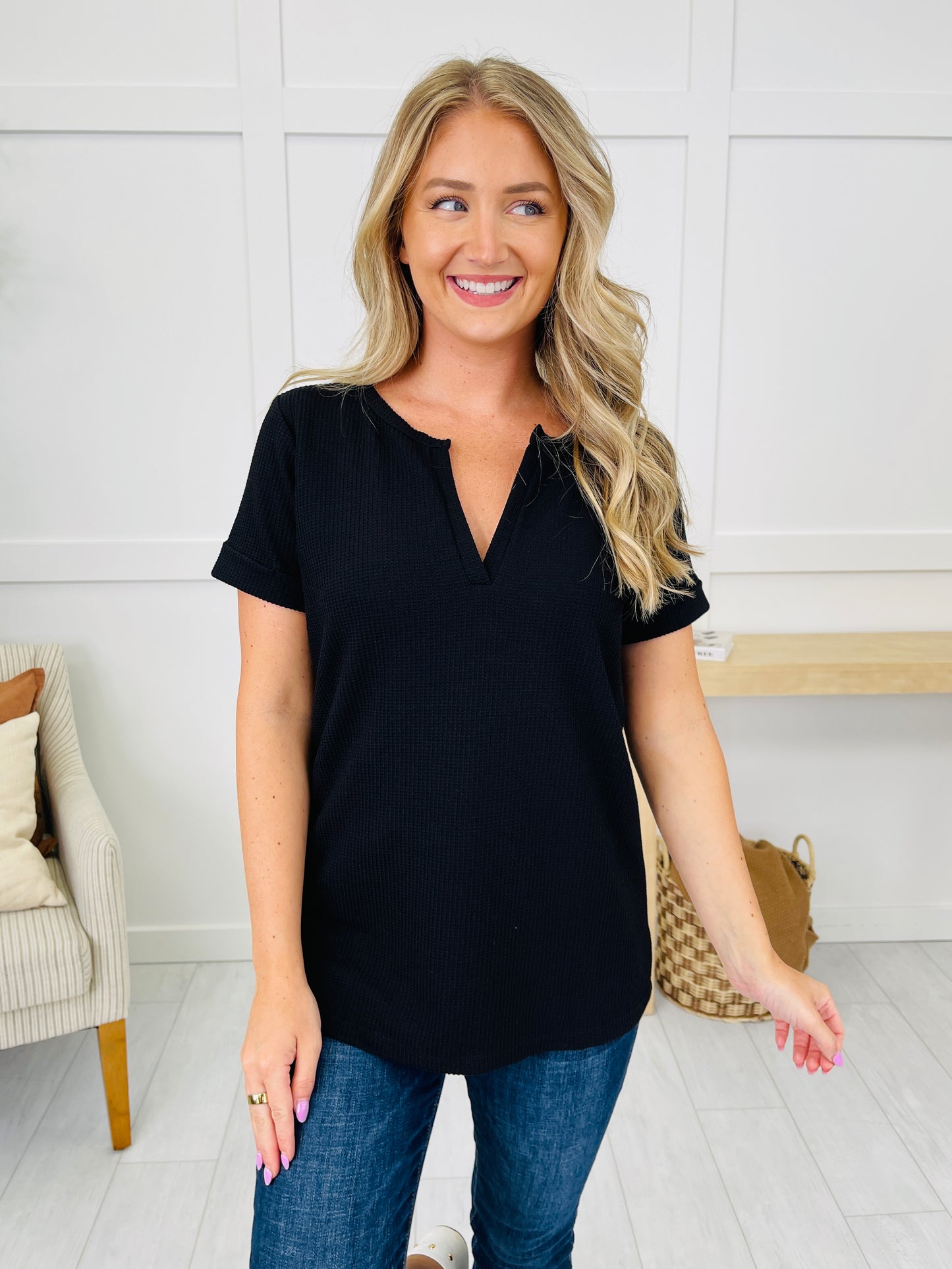 DOORBUSTER! Undone Beauty Top- Multiple Colors!