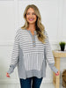 Lines Across My Heart Pullover