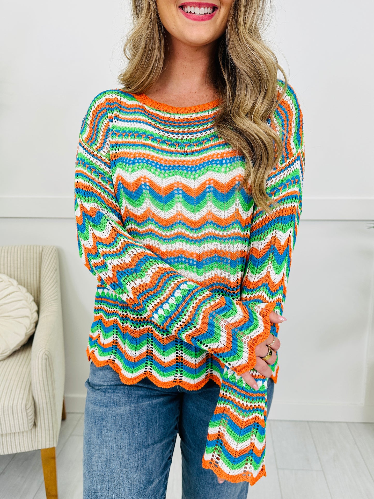 Catch The Color Sweater