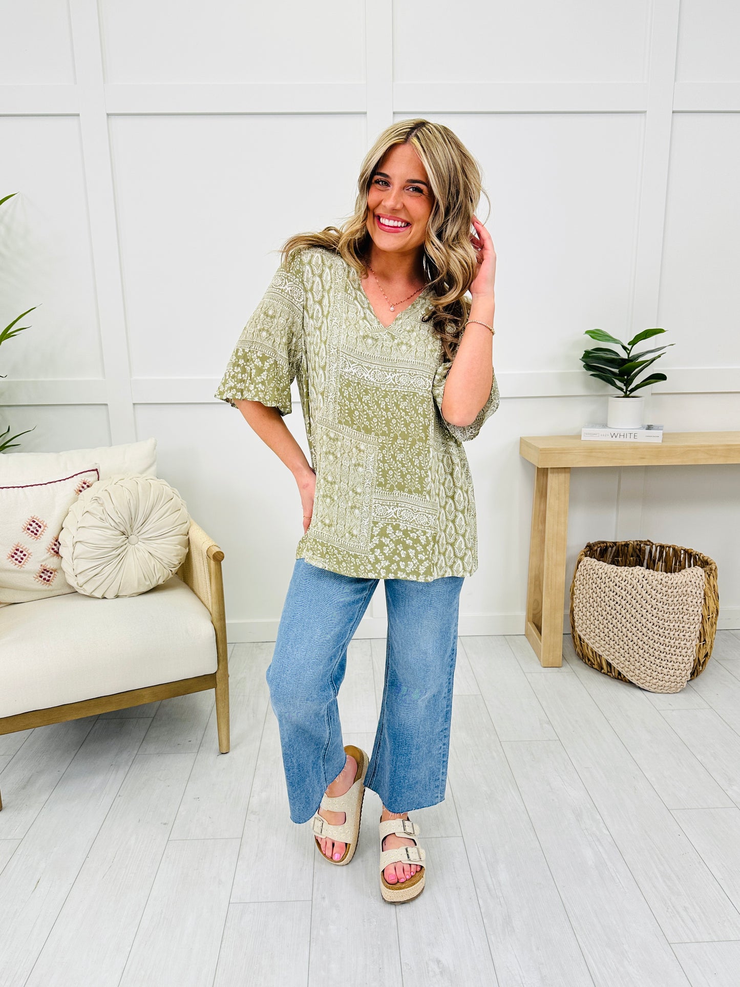 Enchant Me Top- Multiple Colors!