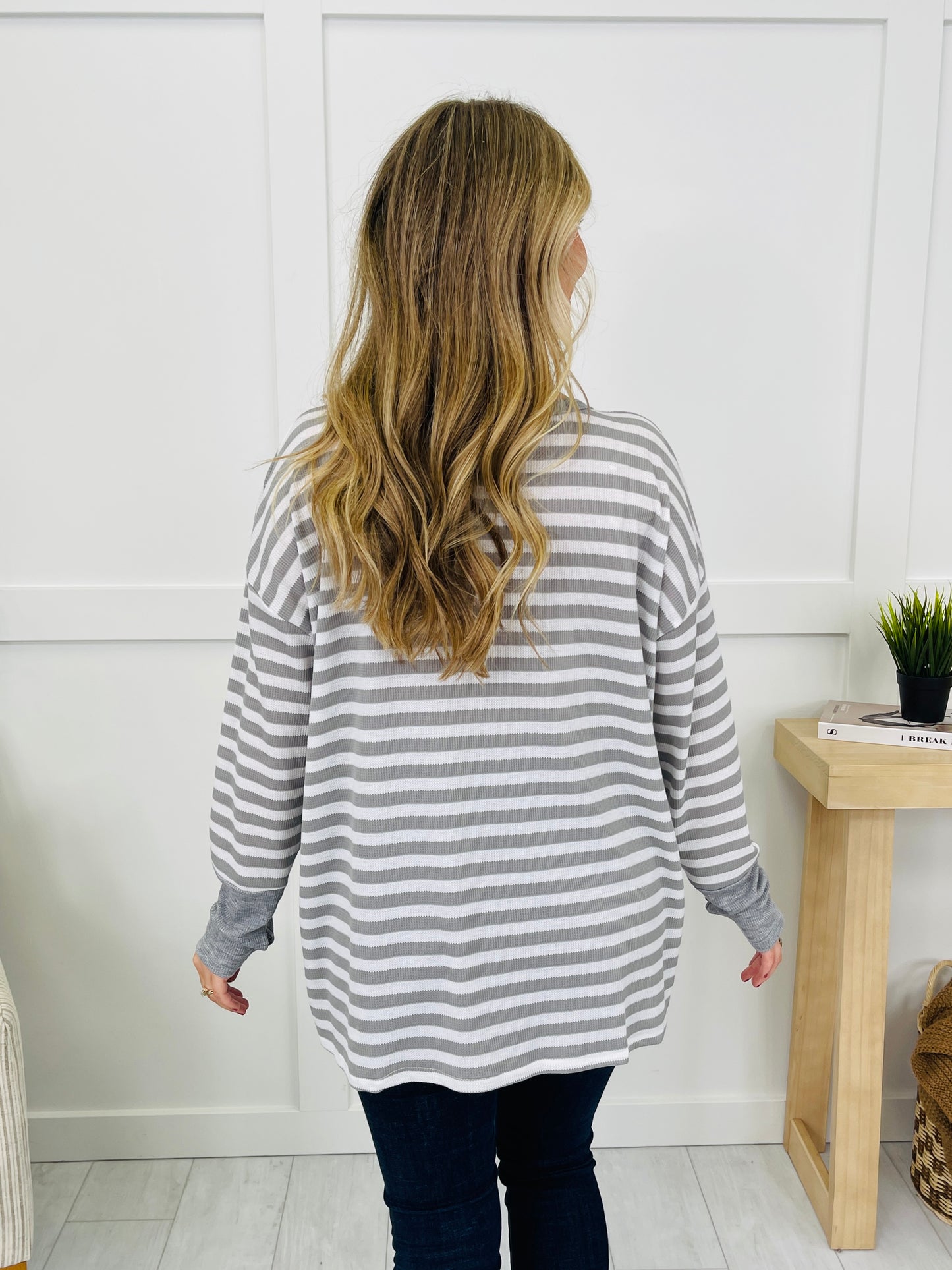 Lines Across My Heart Pullover