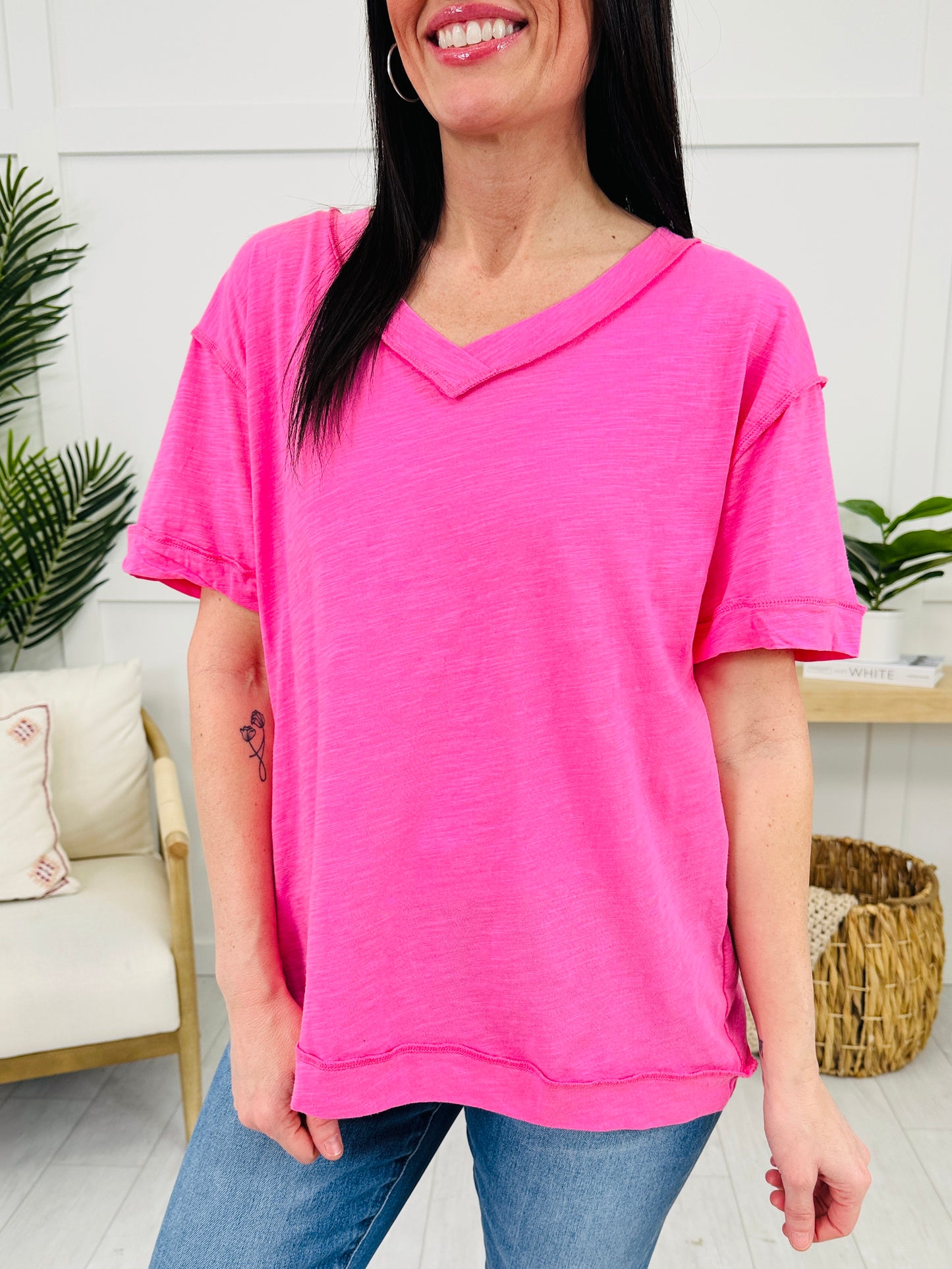 Better Than Basic Top- Multiple Colors!