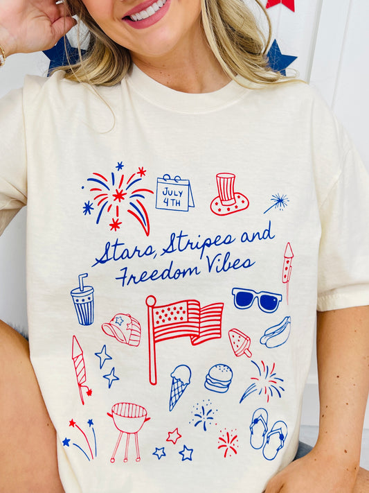 Freedom Vibes Graphic Tee