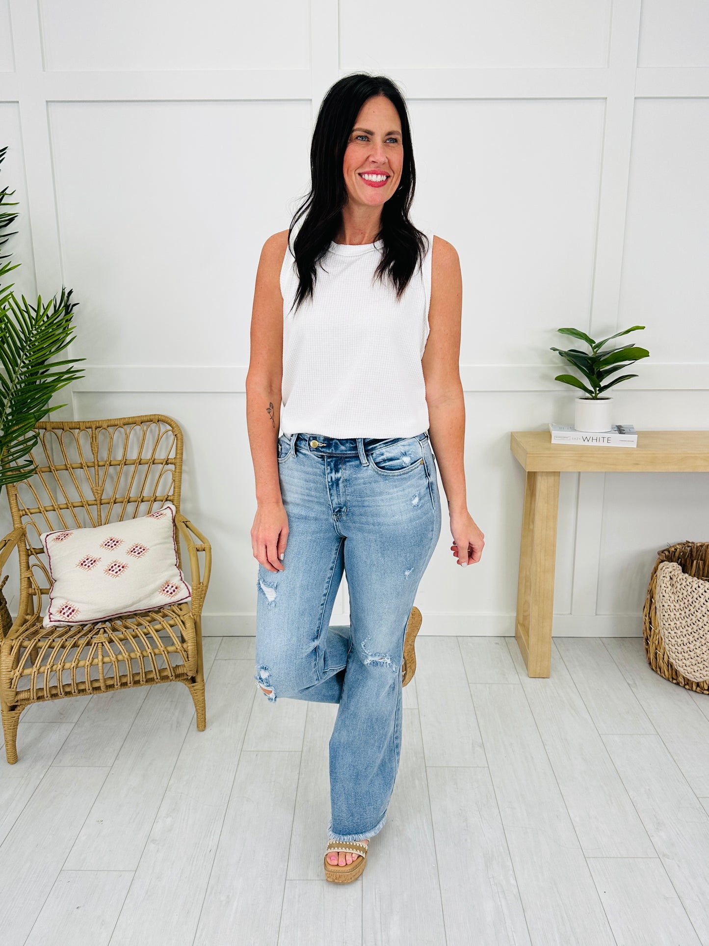 Judy Blue Look Good, Feel Better Flare Jeans