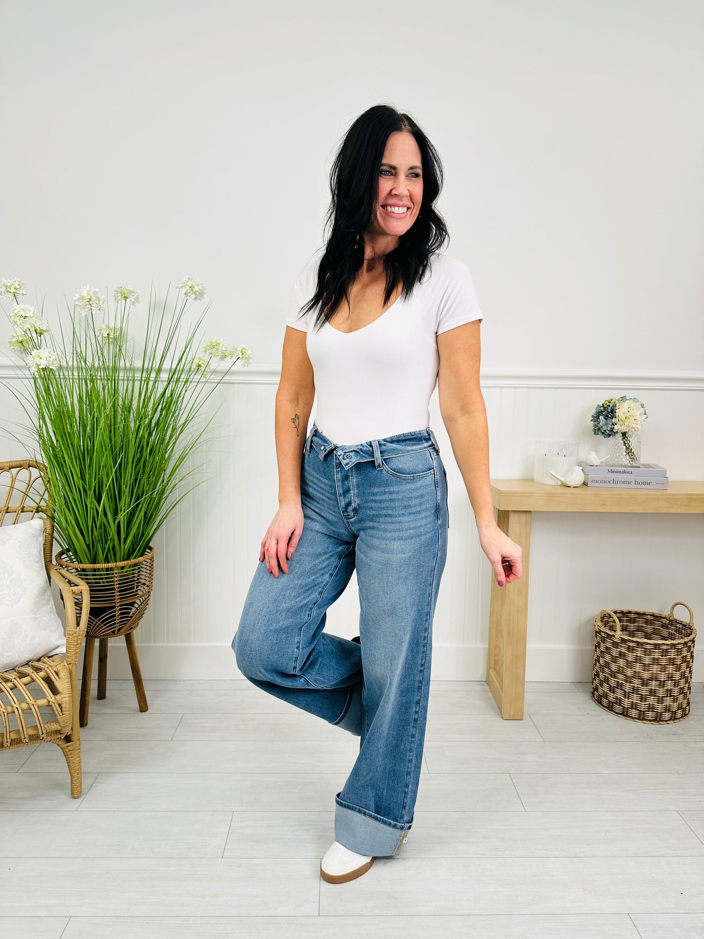 Judy Blue Leading The Trend Straight Jeans