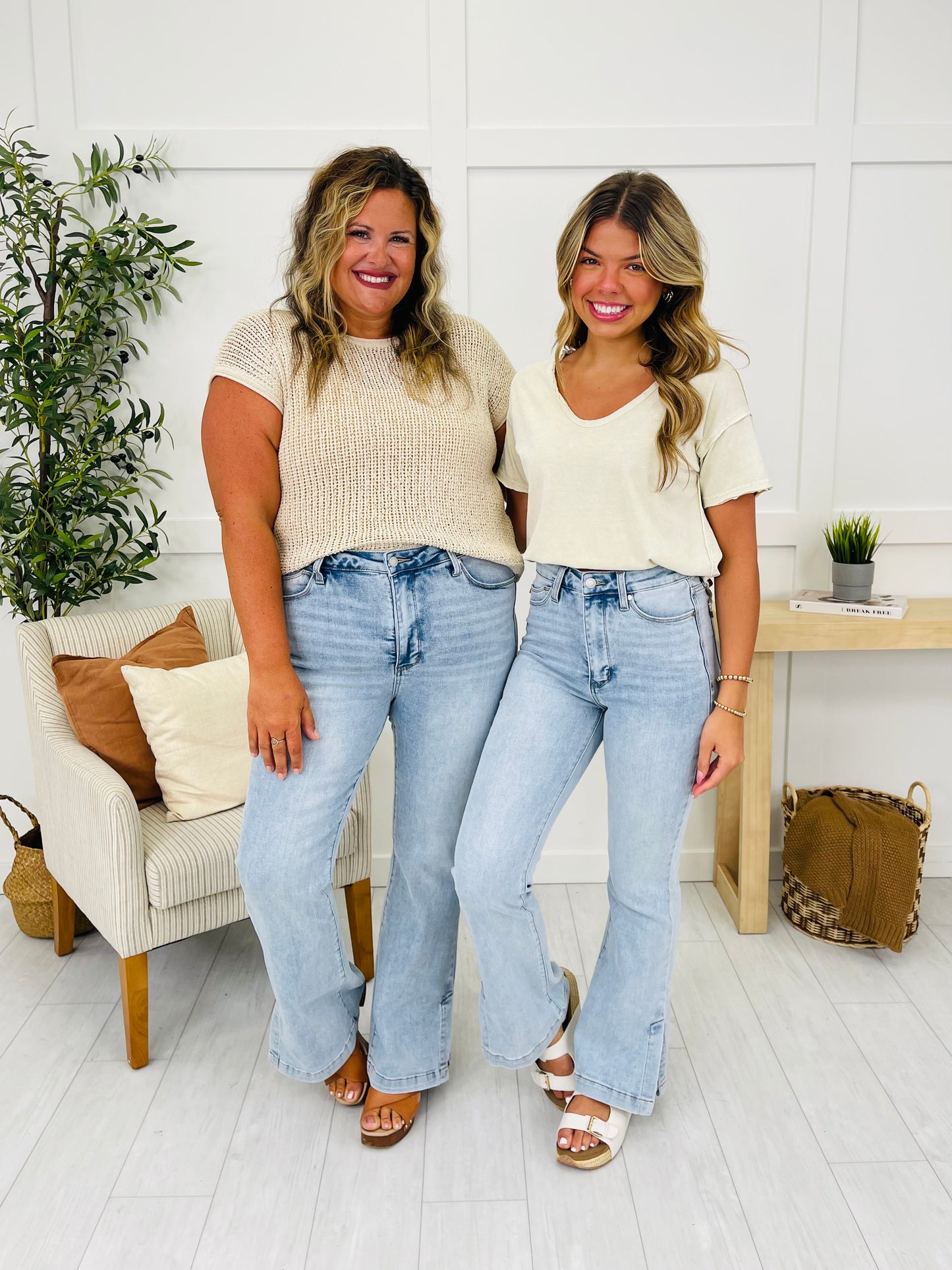 Judy Blue The Sweet Side Tummy Control Bootcut Jeans