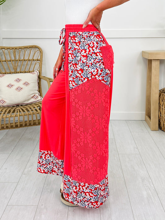 Meadow Mix Bottoms in Peach Echo