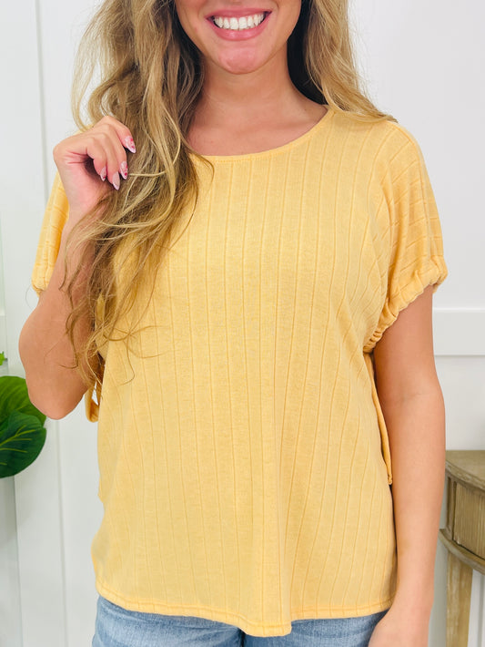 Just My Type Top in Multiple Colors