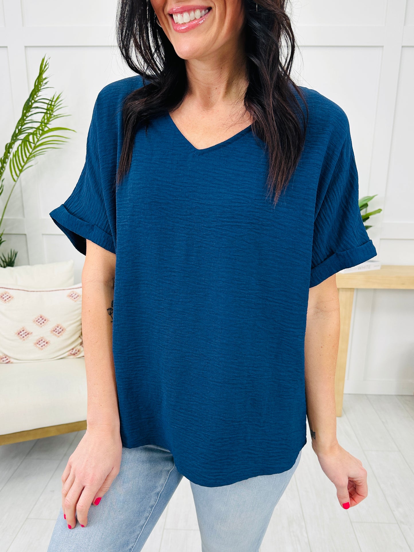 Carefree Vibes Top- Multiple Colors!