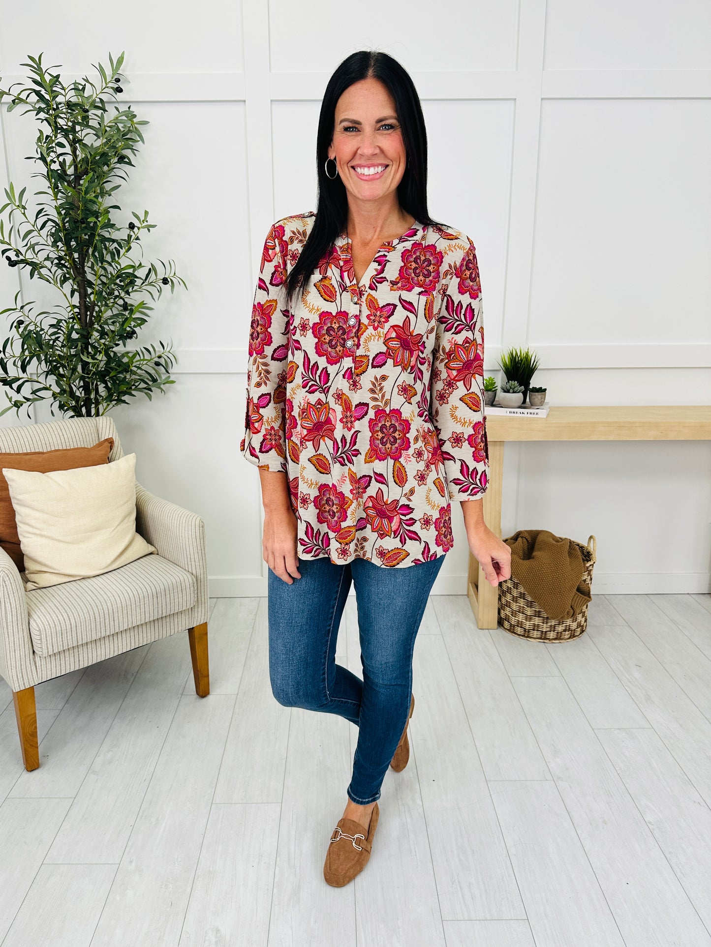 Slow Bloom Season Top