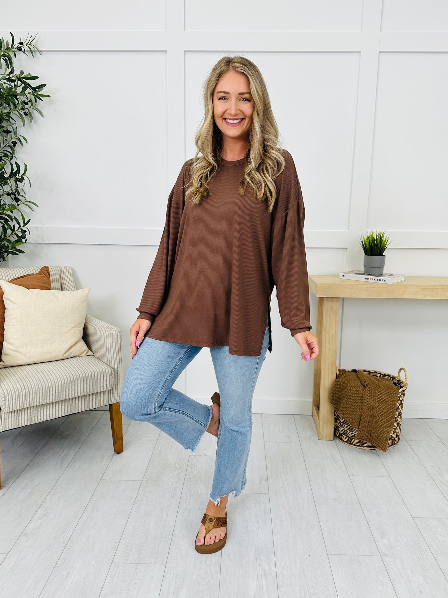 Core Rhythm Top- Multiple Colors!