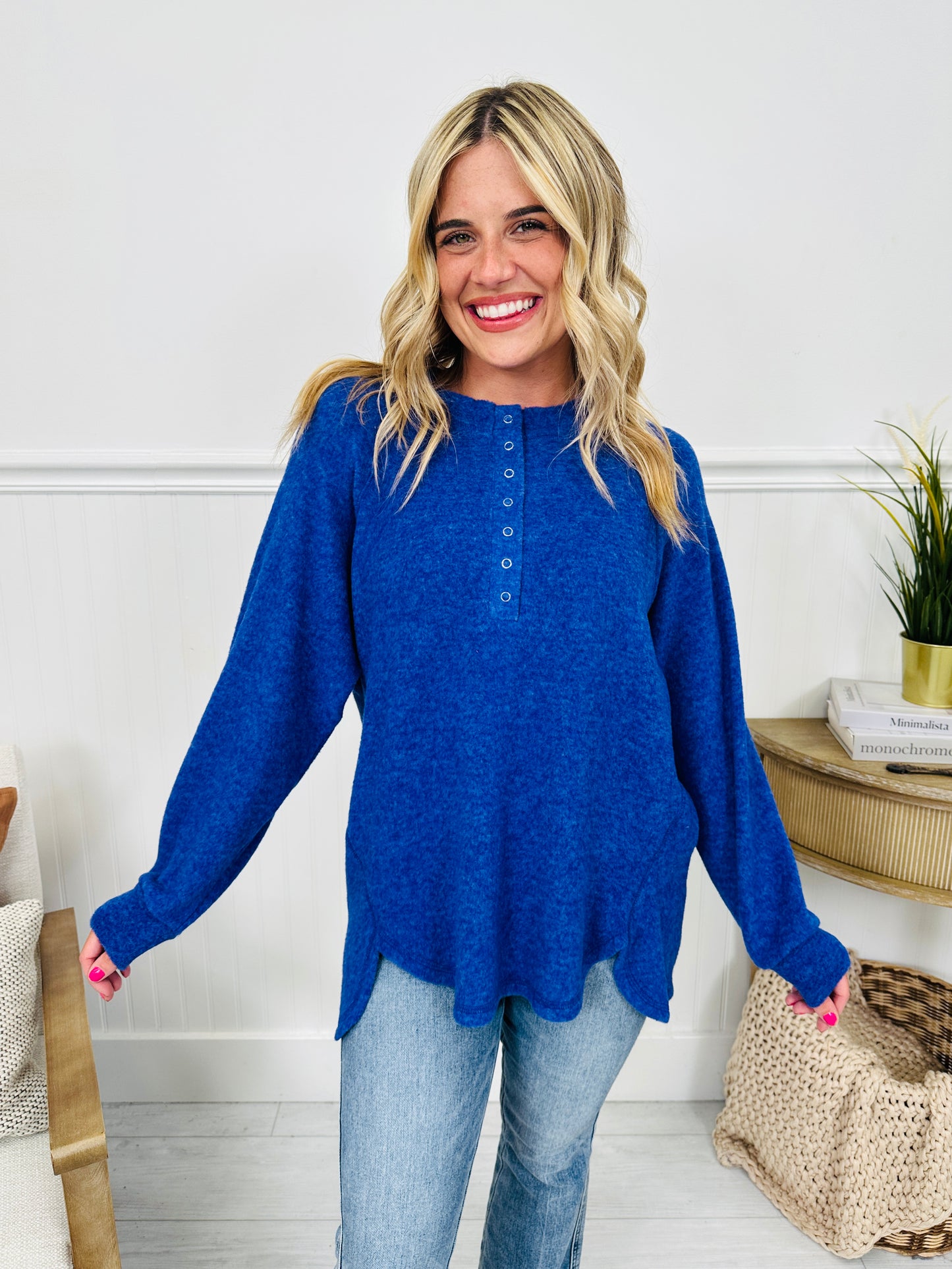 Cozy Crush Top- Multiple Colors!