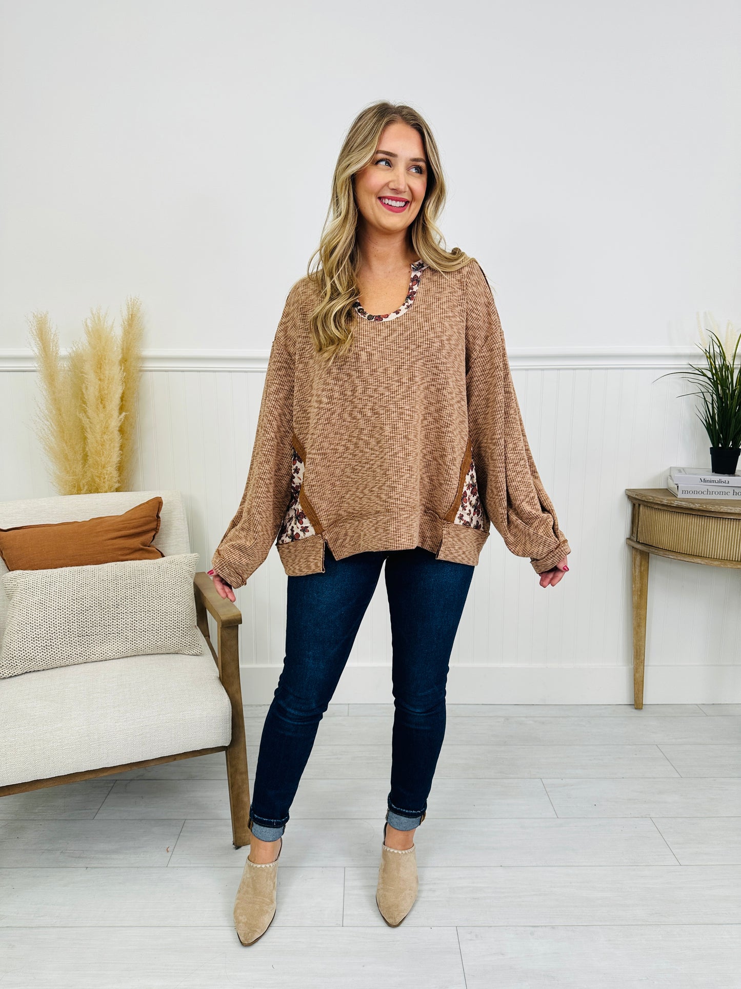 Closer Than Comfort Sweater in Chocolate