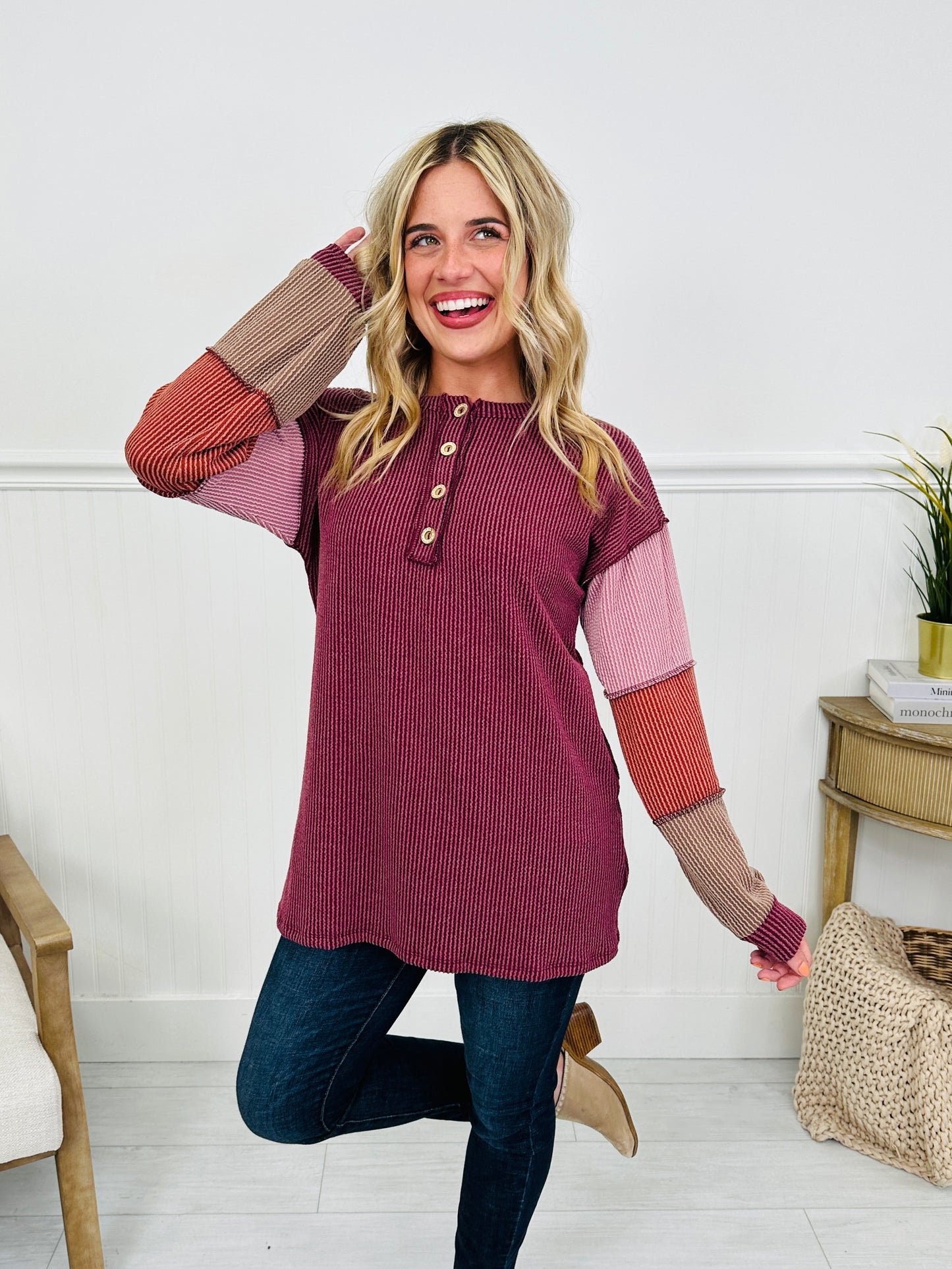 Cooler Days Ahead Top--Multiple Colors!
