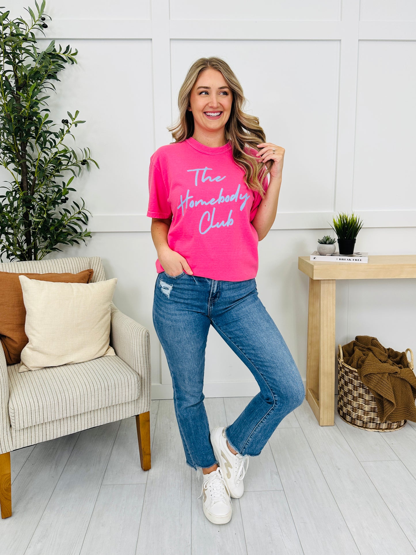 The Homebody Club Graphic Tee--Multiple Colors!