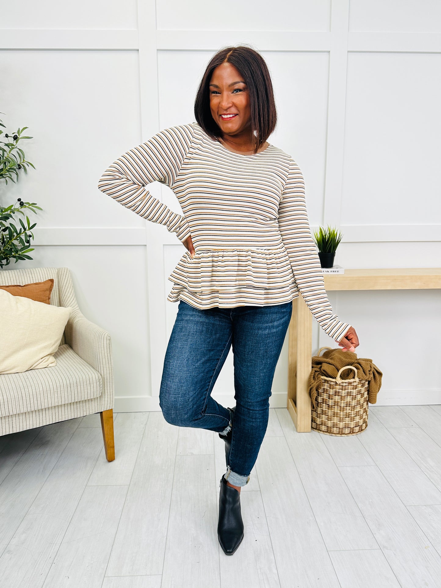 Gathered Glow Top