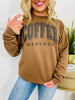 Coffee Weather Crewneck Sweatshirt in Chocolate