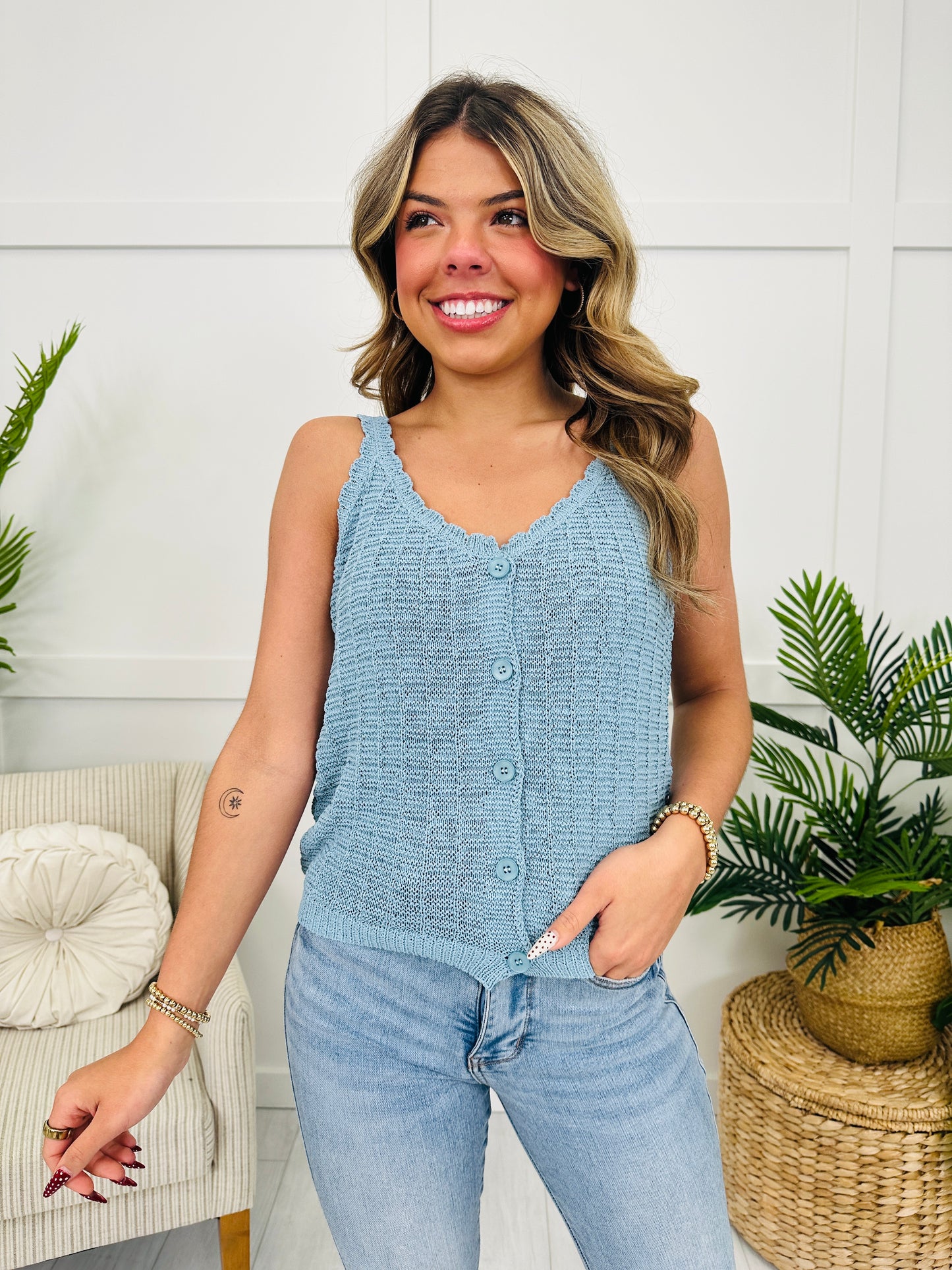 Delicate Drift Tank Top- Multiple Colors!
