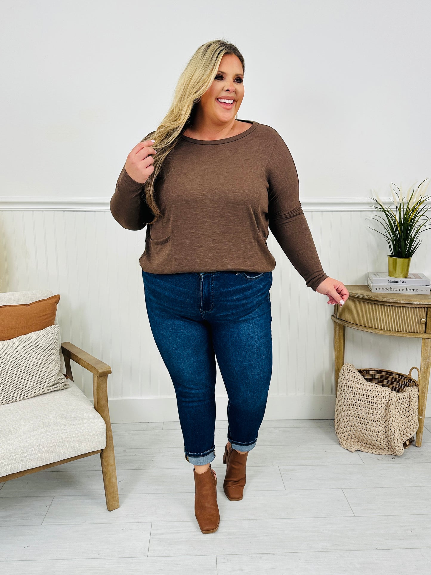 All In The Details Tummy Control Cuffed Skinny Jeans