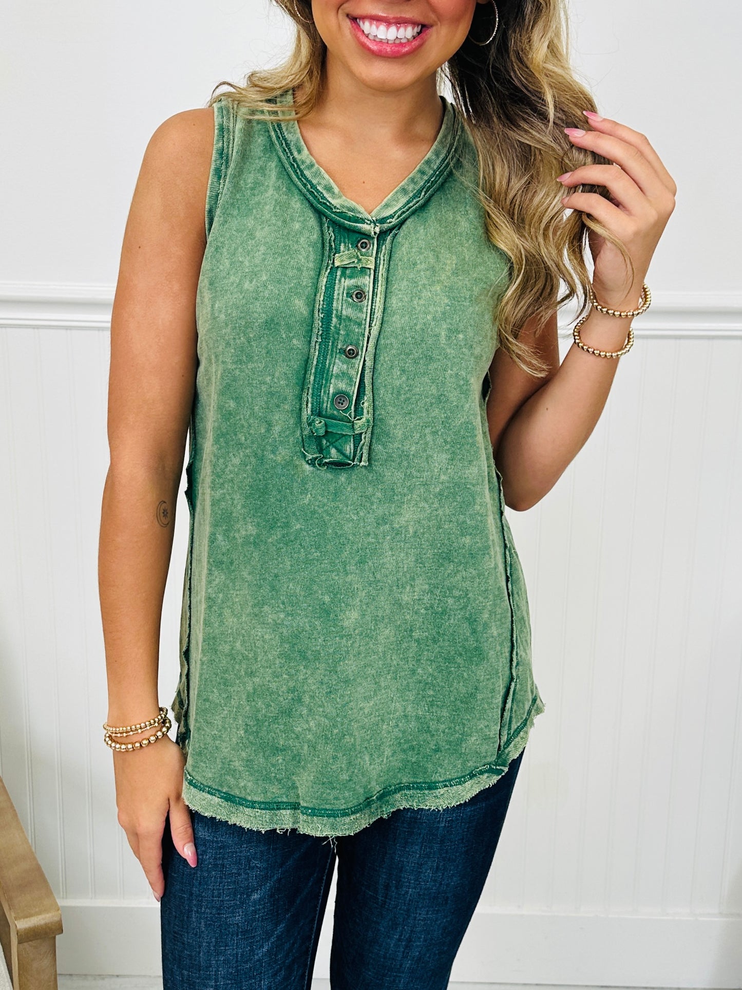 DOORBUSTER! After The Rush Tank Top- Multiple Colors!