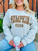 Pumpkin Spice Leopard Print Crewneck Sweatshirt