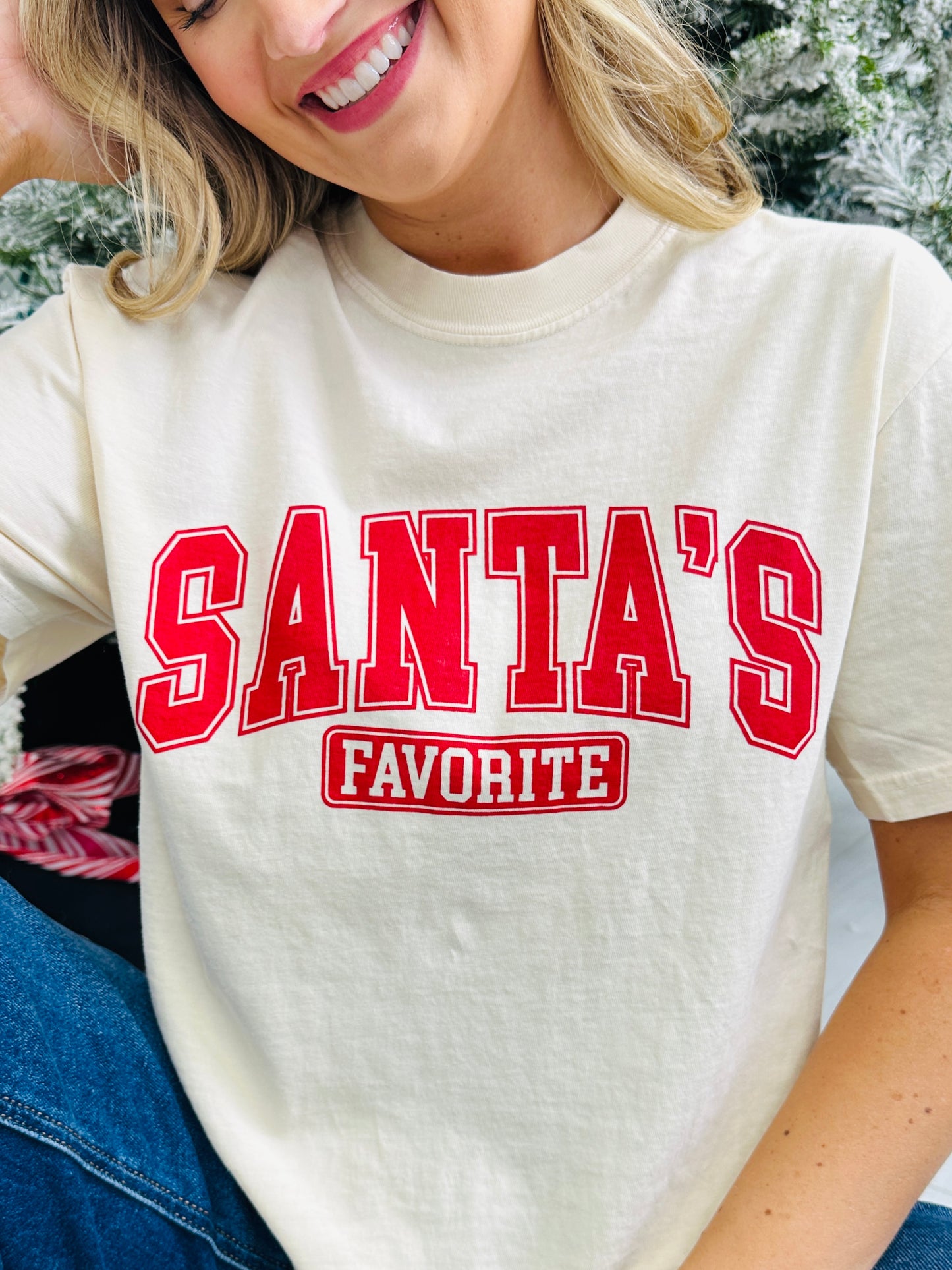 Santas Favorite Graphic Tee