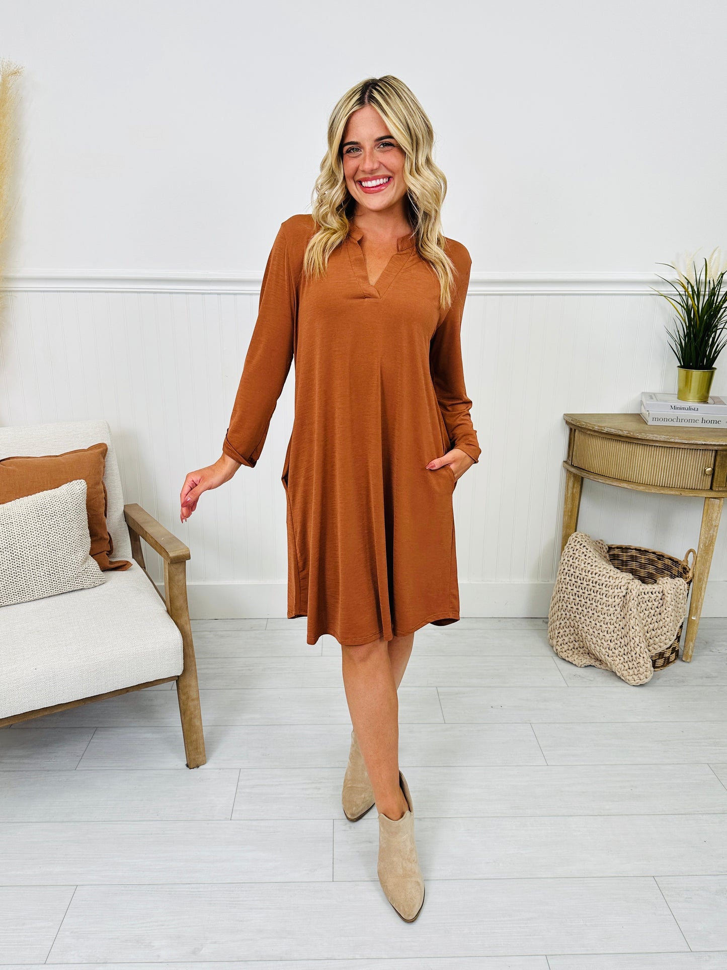 Dress For Fall- Multiple Colors!