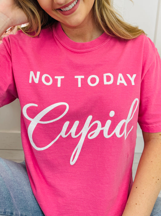 Not Today Cupid Graphic Tee