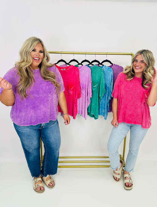 Pocket Full Of Sunshine Top In Multiple Colors