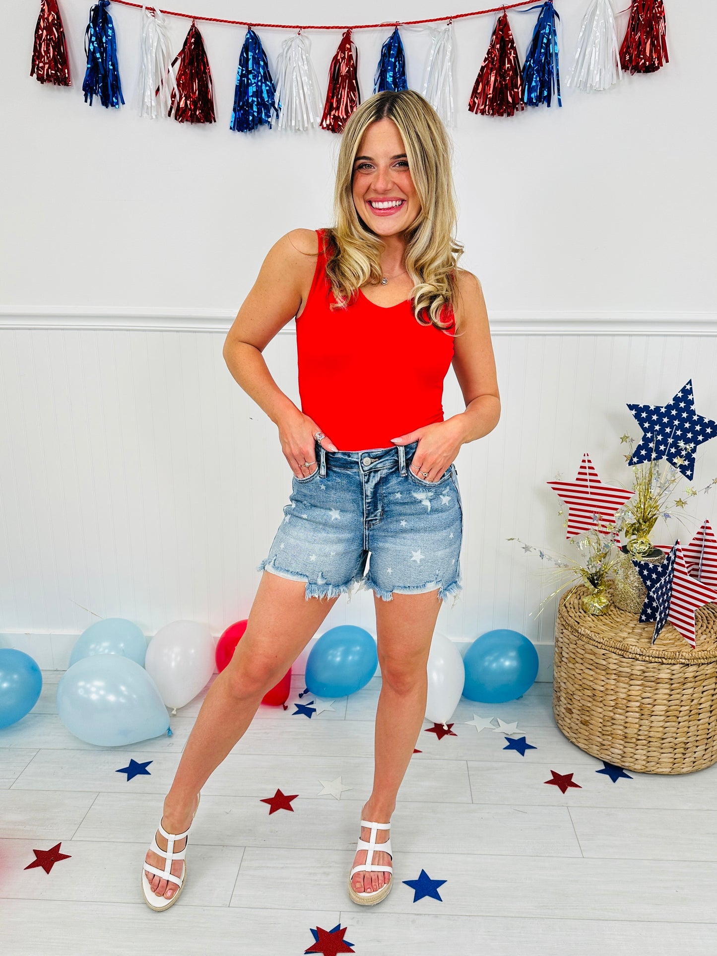 Judy Blue Starstruck Style Cutoff Shorts