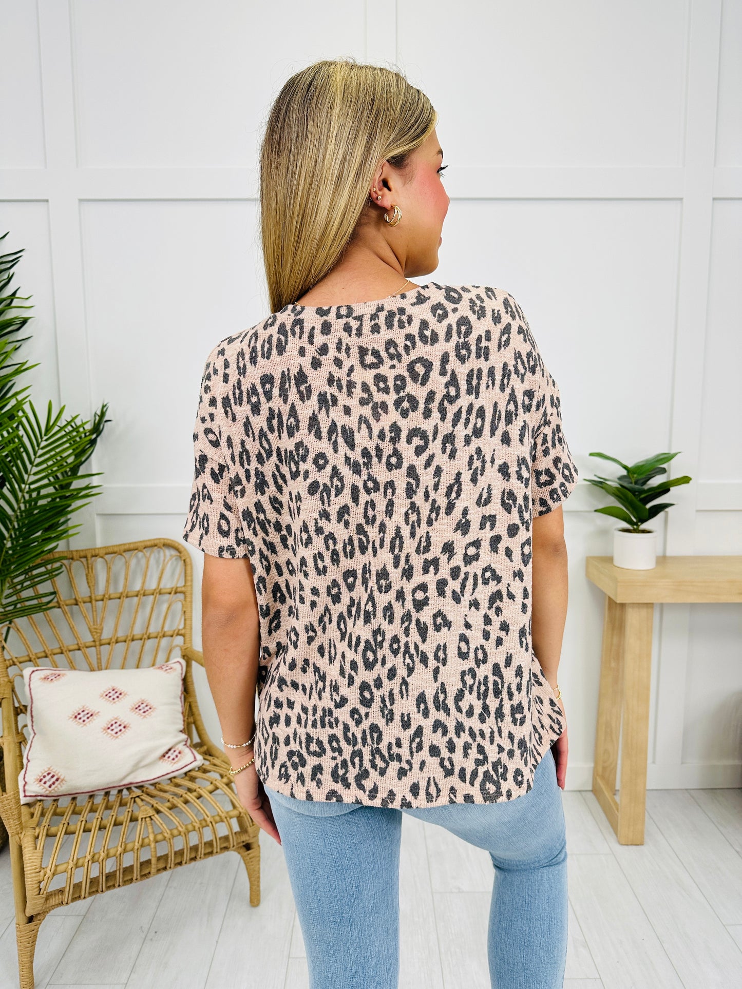 Prowler Print Top in Blush