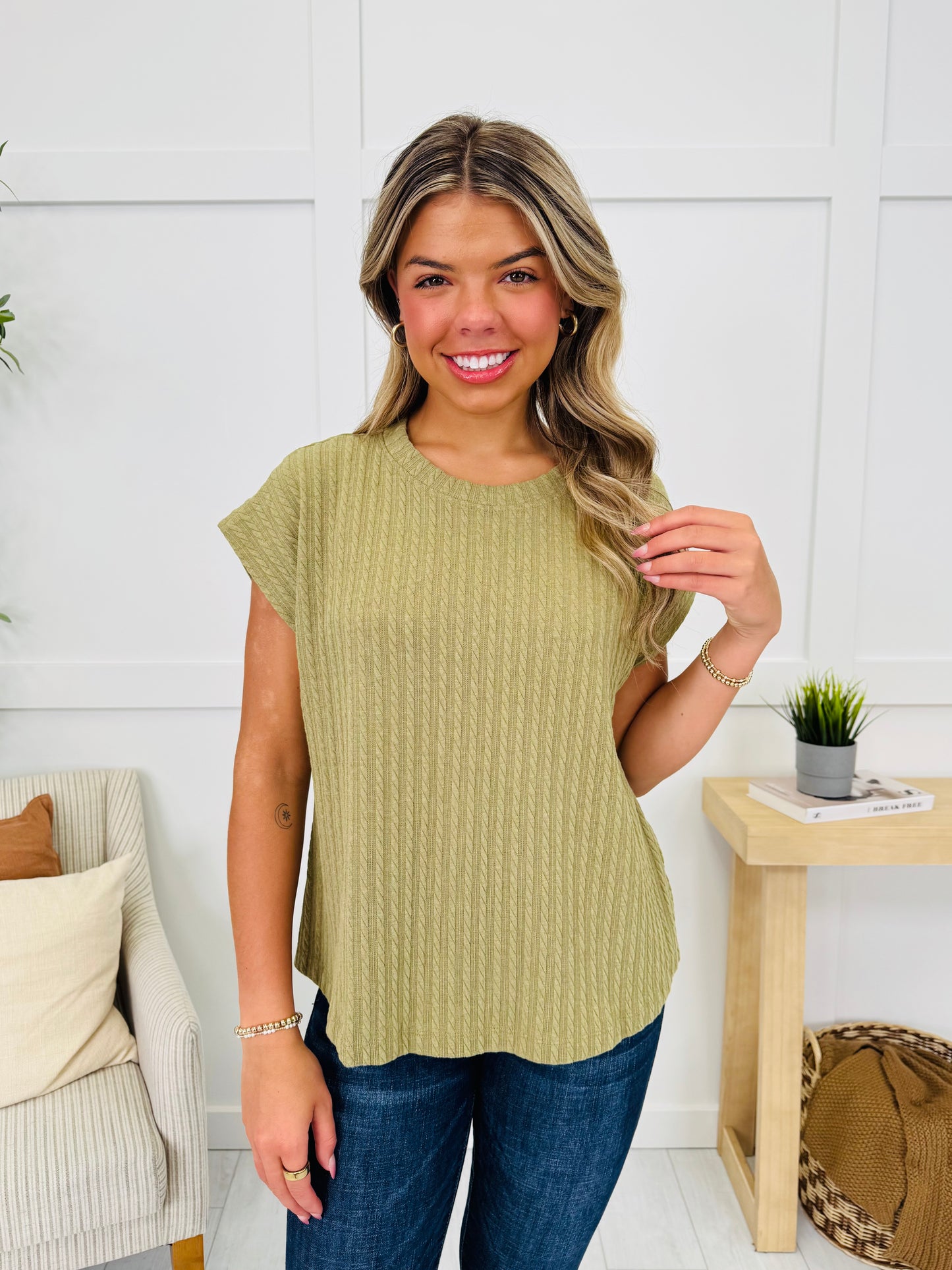 Threaded Grace Top