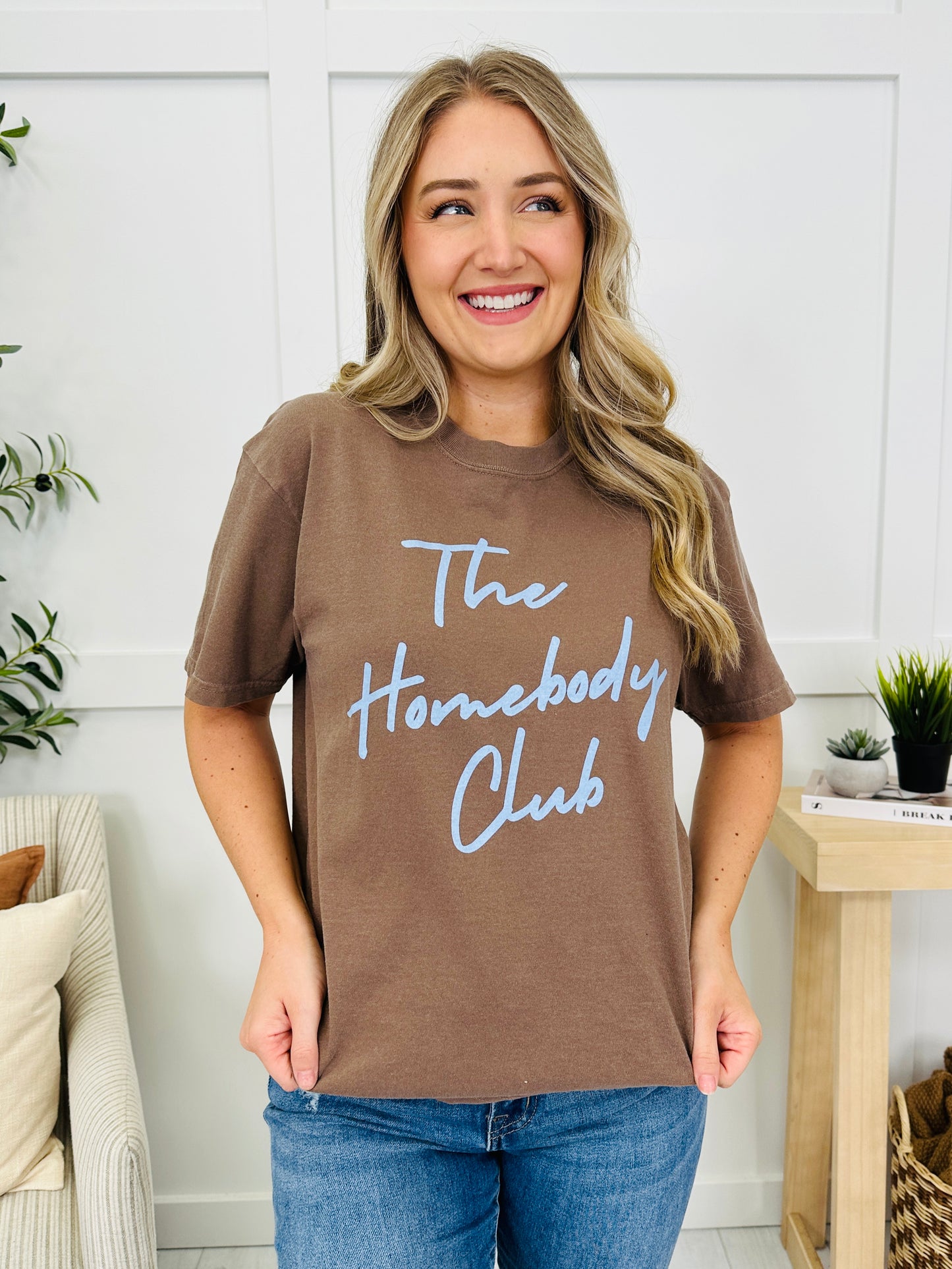 The Homebody Club Graphic Tee--Multiple Colors!