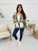 Sweet Petal Pullover in Olive Floral Multi